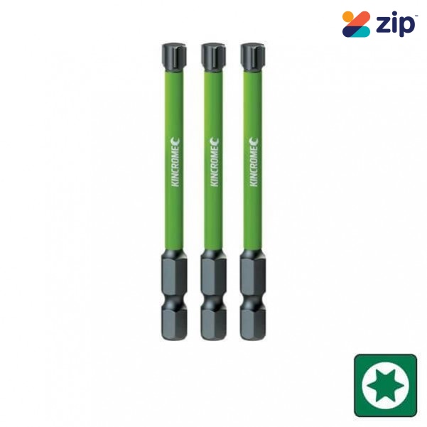 Kincrome K21395 - T20 75mm 3 Piece TORX Impact Bit