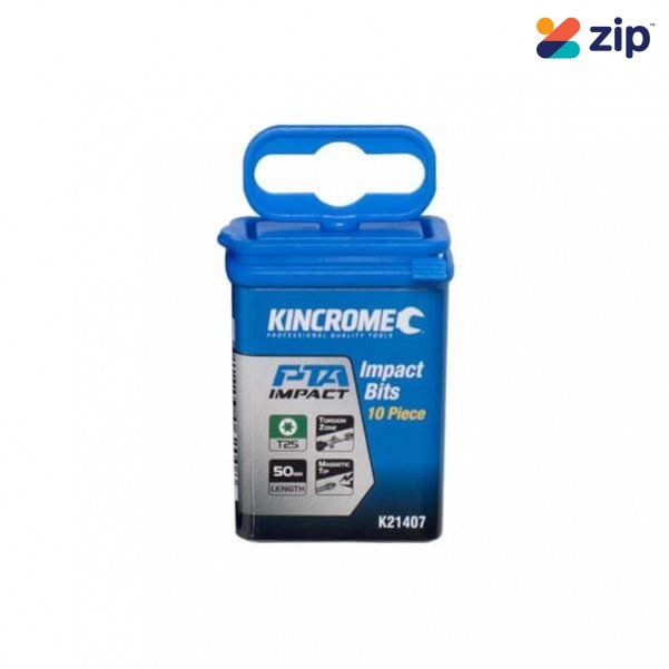 Kincrome K21407 - T25 50mm 10 Piece TORX Impact Bit