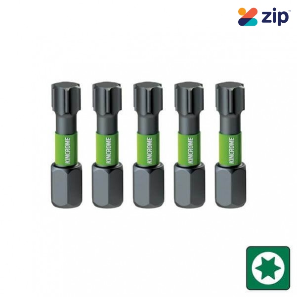 Kincrome K21417 - T27 25mm 5 Piece TORX Impact Bit