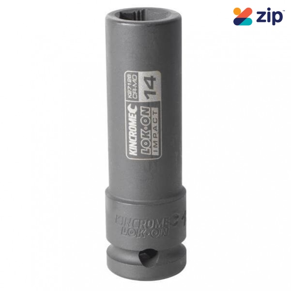 Kincrome K27126 - 14mm 1/2" Drive LOK-ON Deep Impact Socket