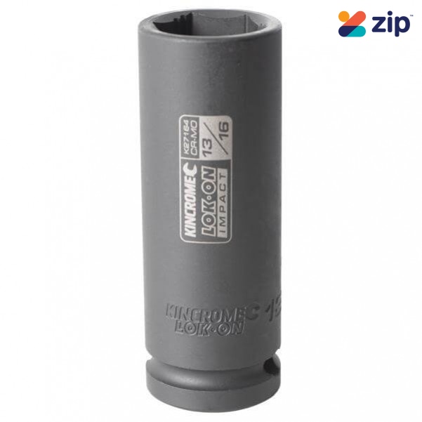 Kincrome K27164 - 13/16" 1/2" Drive LOK-ON Deep Imperial Impact Socket