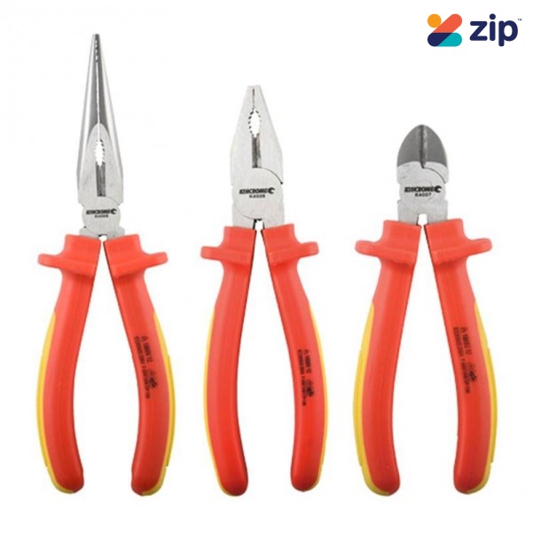 Kincrome K4009 - 3 Piece VDE Pliers Set