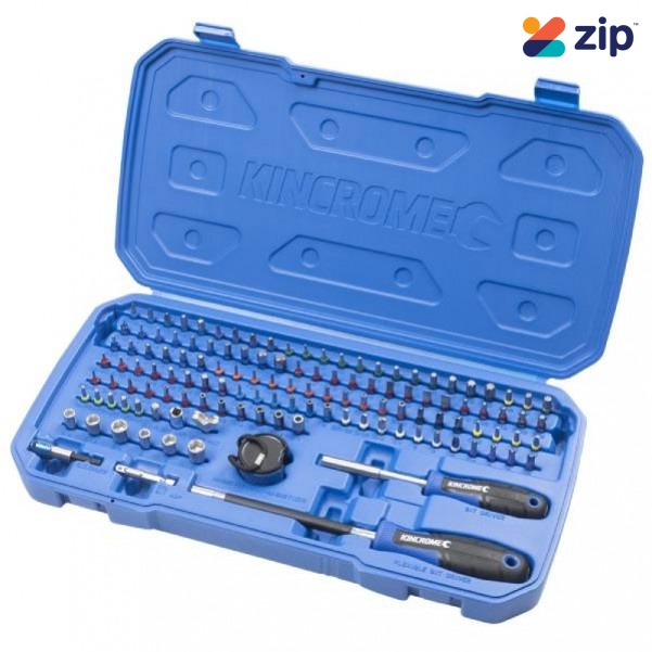 Kincrome K5501 - 128 Piece TORQUEMASTER® Master Bit & Driver Set