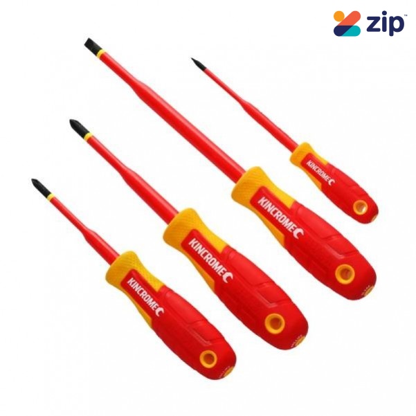 Kincrome K5617 - 4 Piece TorqueMaster VDE Screwdriver Set