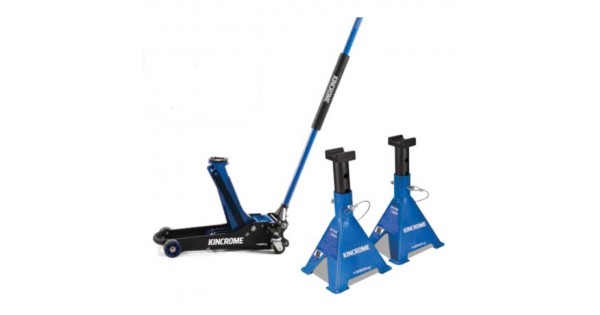 Kincrome P12102 - 1450Kg Racing Jack & Stand Bundle