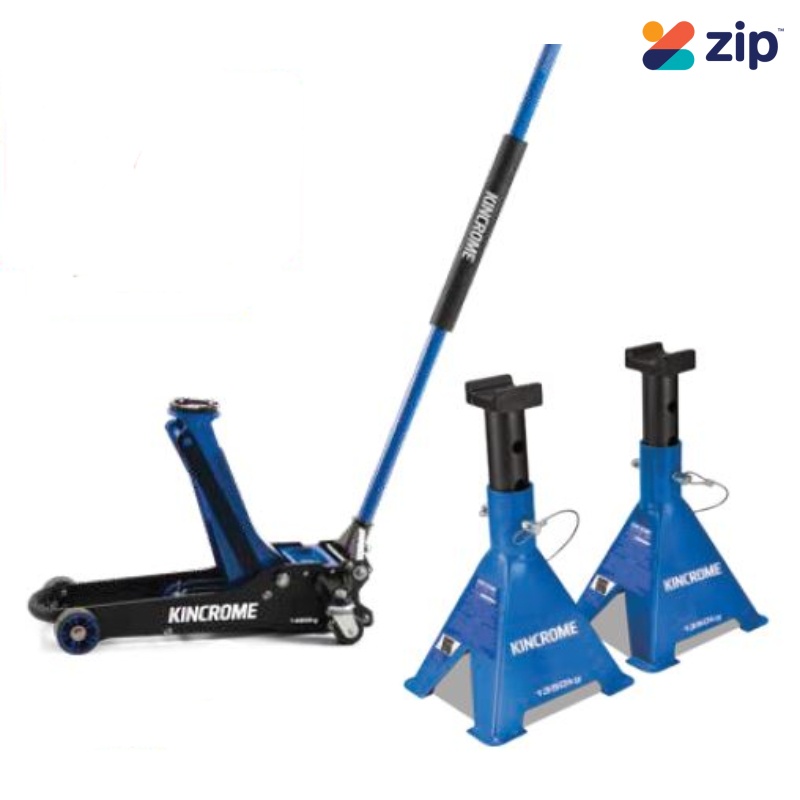 Kincrome P12102 - 1450kg Racing Jack & Stand Bundle