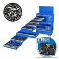 Kincrome P1826 - 595 Piece 17 Drawer 42" CONTOUR Chest Tool Kit 