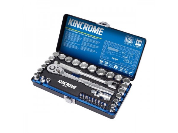 Kincrome P2104 - 36 Piece 3/8” Drive Metric and Imperial Socket Set