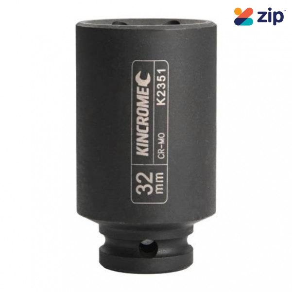 Kincrome K2351 - 32mm 1/2" Drive Deep Impact Socket