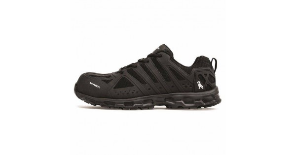 Mack MK0VISIONBBF070 - Vision Athletic Black Safety Shoe Size 7