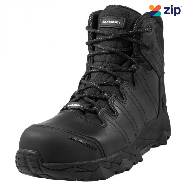 Mack MKOCTANEZBBF070 - Octane Zip-up Safety Boots In Black Size 7