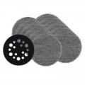 Milwaukee 48806120 - 12-Pack 75mm (3") 120 Grit POWERGRID H&L Mesh Sanding Discs & Pad Saver