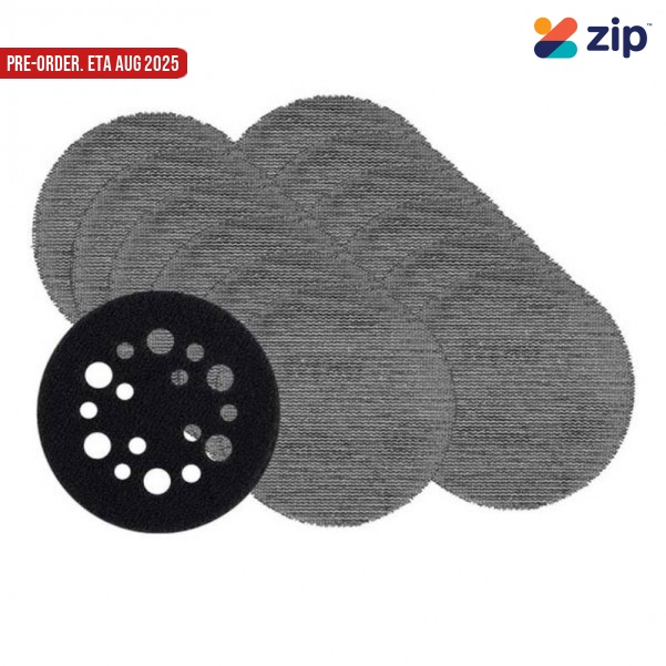 Milwaukee 48806180 - 12-Pack 75mm (3") 180 Grit POWERGRID H&L Mesh Sanding Discs & Pad Saver