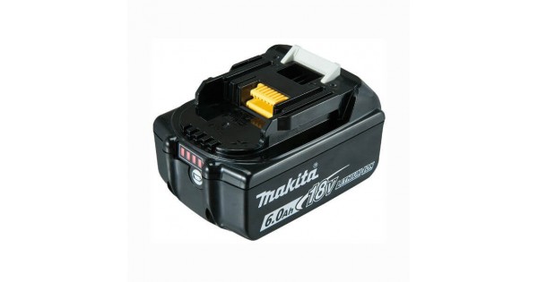 Makita BL1860B-L - 18V 6.0Ah Lithium Battery with Charge Indicator