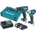 Makita CLX205SAJ - 12V Max Cordless Brushless 2 Piece Combo Kit