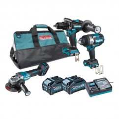 Makita DK0131G301 - 40V Max XGT 4.0Ah Cordless Brushless 3 Piece Combo Kit