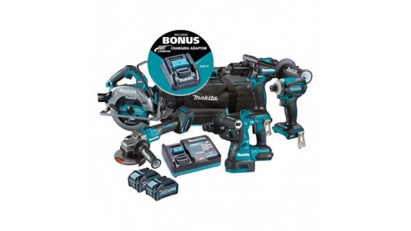 Makita XGT Cordless Combo Kit Brushless 6pc 40V 4Ah