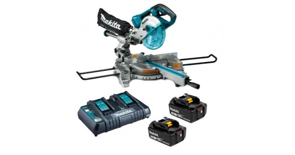 Makita DLS714PT2 36V 18V x 2 5.0Ah Cordless Brushless Compound