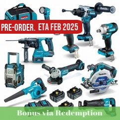 Makita DLX1059TX1 - 18V 5.0Ah Cordless Brushless 10 Piece Combo Kit