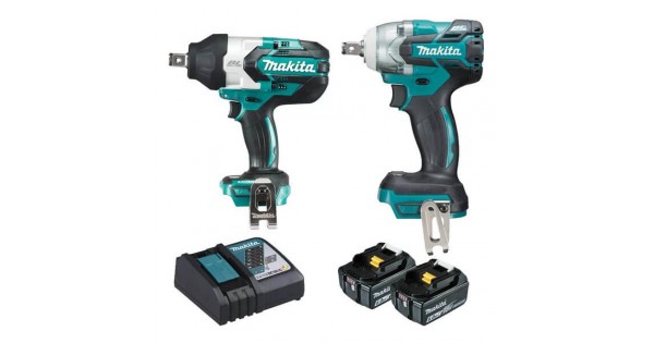 Makita DLX2273GX1 18V 6.0Ah Cordless Brushless 2pce Impact