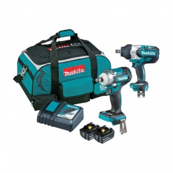 Makita DLX2374GX1 - 18V 6.0Ah Li-ion Cordless Brushless 2pc Combo Kit