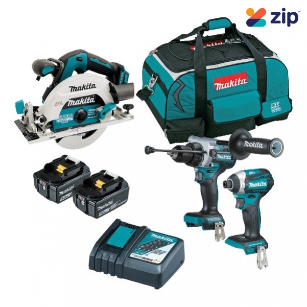 Makita DLX3169TX1-B - 18V 5.0Ah LXT Cordless Brushless 3 Piece Combo Kit