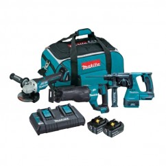 Makita DLX3185GX1 - 18V 6.0Ah Brushless Cordless 3 Piece Combo Kit