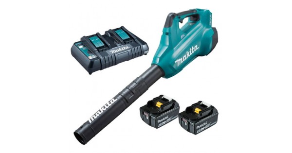 Makita DUB362PT2 - 36V (18V X 2) 5.0Ah Cordless Brushless Turbo Blower Kit