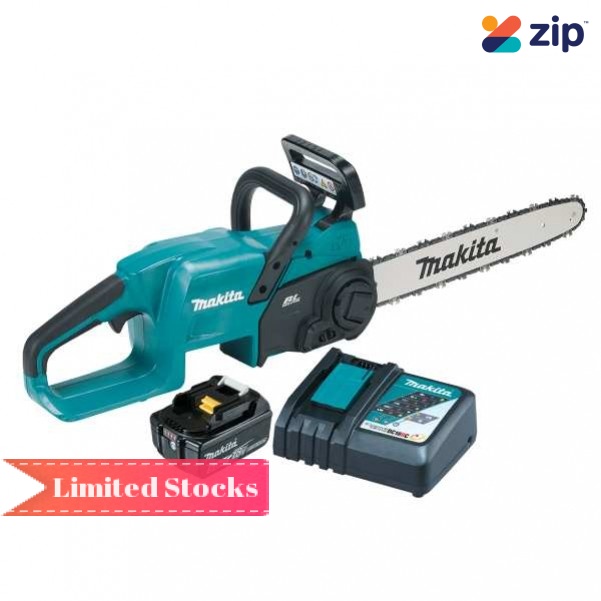 Makita DUC407RTX2 - 18V 5.0Ah Brushless 400mm Chainsaw Kit