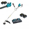 Makita DUR369APT2 - 36V (18V x 2) 5.0Ah Brushless U-Handle Line Trimmer Kit