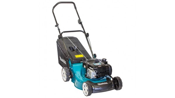 Makita 140cc 4 stroke mulch & catch lawn mower new arrivals