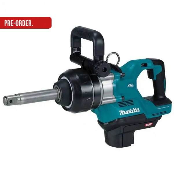 Makita TW010GZ - 40V Max Li-ion Cordless Brushless 1" Impact Wrench with 163mm Extended Anvil Skin