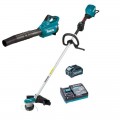 Makita UR003GM101 - 40V Max 4.0Ah Brushless Loop Handle Brushcutter Kit