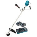 Makita UR012GT201 - 80V (40Vx2) 5.2Ahx2 Max XGT Cordless Brushless U-Handle Brushcutter Combo Kit