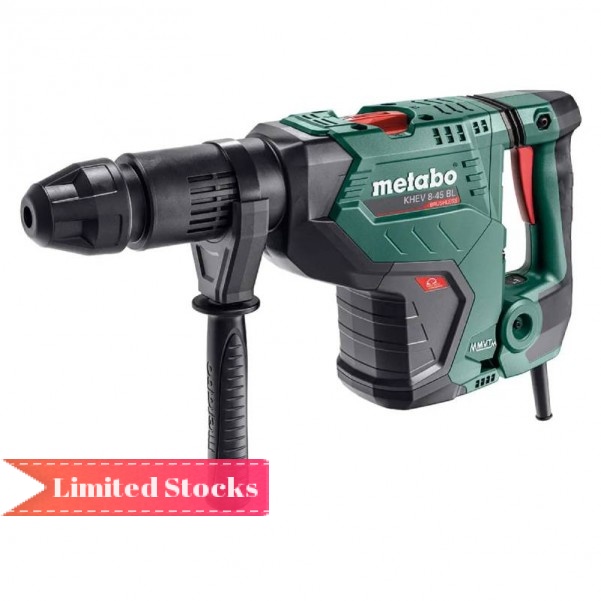 Metabo KHEV 8 45 BL (600766500) - 1500W 45mm 8kg Brushless SDS Max Rotary Hammer