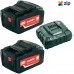 Metabo AU32100520 - 18V 5.2Ah Li-ion Air Cooled Battery Combo Kit