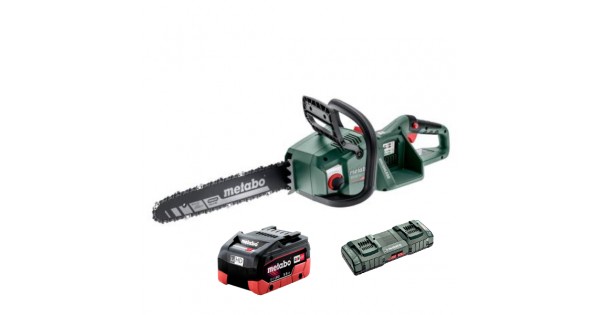 Metabo Ms Ltx Bl Duo K V Ah Brushless Cordless Mm Chainsaw Kit Au