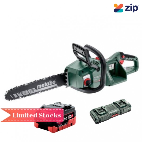 Metabo MS 36-18 LTX BL 40 5.5 DUO K - 18V 5.5Ah Brushless Cordless 400mm Chainsaw Kit AU60161300