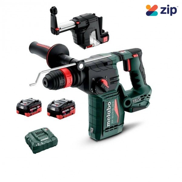 Metabo KH 18 LTX BL 24 Q SET ISA HD 5.5 K(AU60171400) - 18V 24mm Cordless Brushless SDS-Plus Hammer Drill Kit