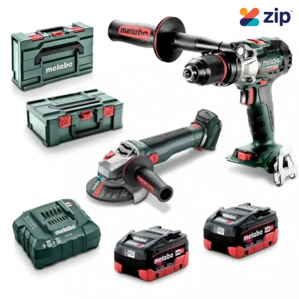 Metabo MET18BL2MB2HD5.5FJ - 18V 5.0Ah Cordless Brushless 2 Piece Combo Kit AU68204550