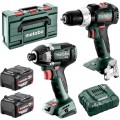 Metabo MET18BL2MB2LP5.2EB - 18V 2X5.2Ah 2 Piece Brushless Cordless Combo Kit AU68205750