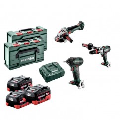 Metabo MET18BL3MB3HD5.5HV (AU68308400) - 18V 5.5Ah Cordless Brushless 3 Pce Combo Kit