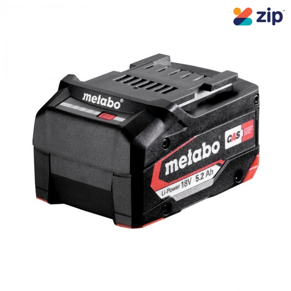 Metabo 5.2Ah LiHD (625028000) - 18V 5.2Ah Lithium-Ion Battery