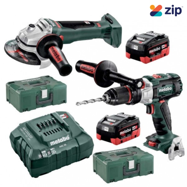 Metabo SB WB 125 BL M HD 5.5 - 18V 5.5Ah Brushless Cordless 2 Piece Combo Kit AU68902155