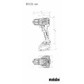 Metabo SB 18 L BL - 18V 60Nm Brushless Lithium-Ion Cordless Compact Hammer Drill Skin 602331890 