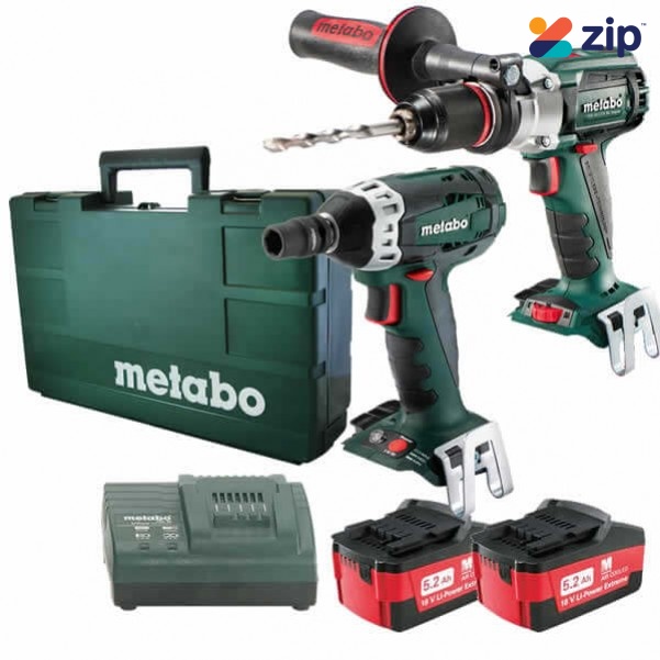 Metabo SB18LTXBLSSW - 18V 5.2Ah SSW 2 Piece Combo Kit AU68901320