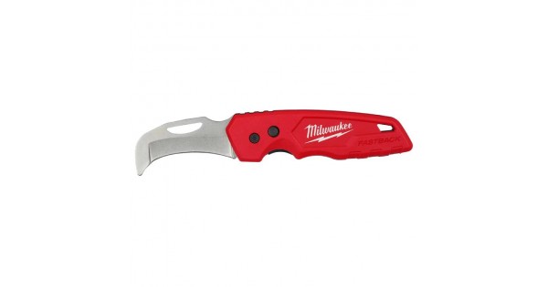 Milwaukee 48221526 - FASTBACK Blunt Tip Hawkbill Folding Knife