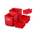 Milwaukee 48228062 - PACKOUT Bin 2pce Set with Removable Interior Tray & Dividers