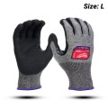 Milwaukee 48737012 - CUT F (7) High Dexterity Nitrile Dipped Gloves (Large)