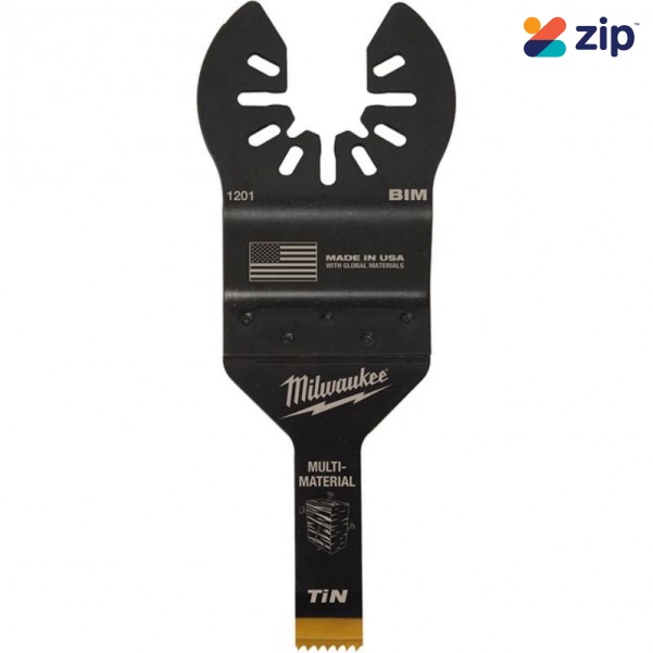 Milwaukee 49251201 - 9.5mm (3/8") OPEN-LOK Titanium Enhanced Bi-Metal Multi-Material Blade